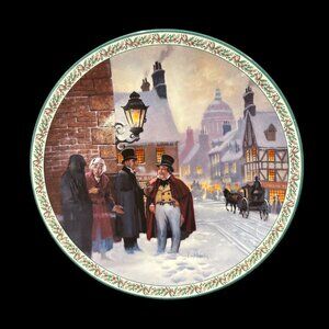 Vintage Collector Plate "A Spirit's Warning" by Lloyd Garrison, 6th Issue